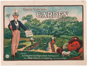 World War I Garden Poster, ca. 1917
